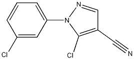 5-Chloro-1-(3-chlorophenyl)-1H-pyrazole-4-carbonitrile